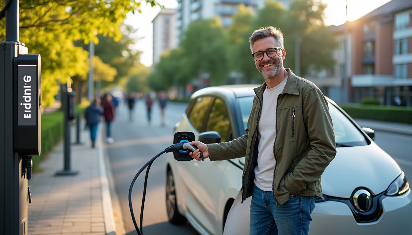 Illustration: Où dénicher une borne de recharge gratuite pour véhicule électrique près de chez vous ?