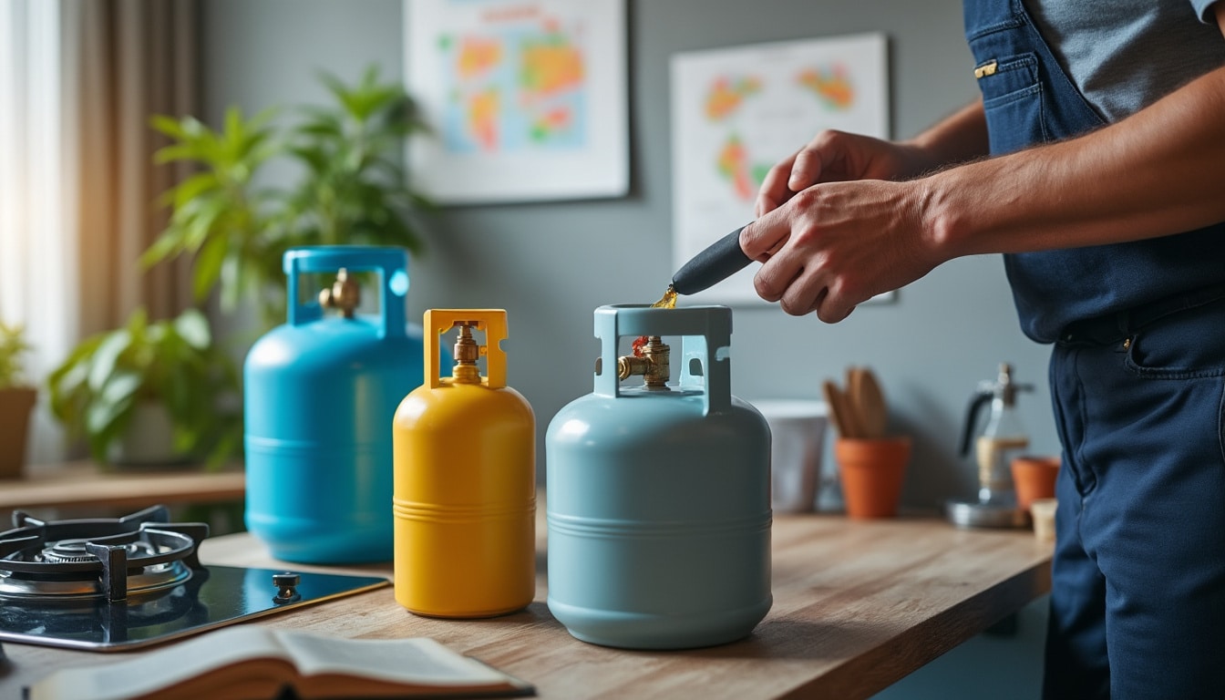 Illustration: Comprendre les fondamentaux du gaz naturel, propane et butane