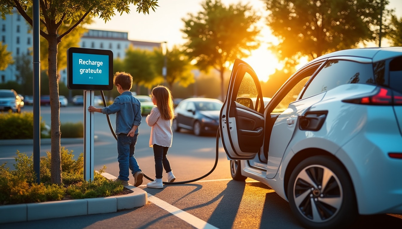 Illustration: Comprendre les bases de la recharge gratuite pour véhicule électrique