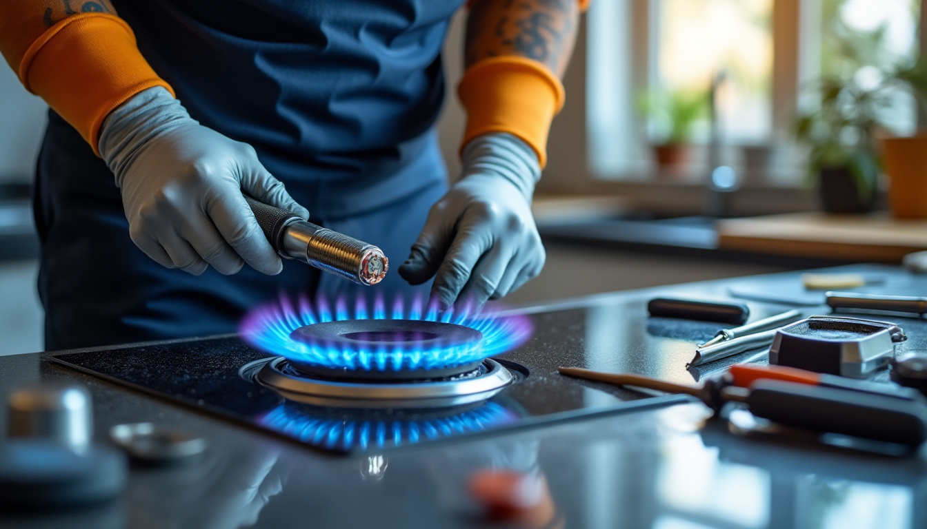 Branchement du gaz de ville pour une gazinière : guide complet