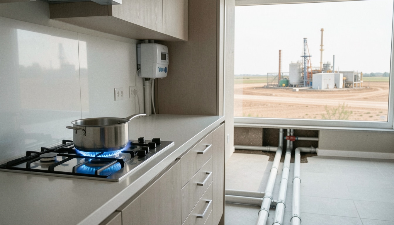Comment fonctionne le gaz naturel, du gisement au foyer