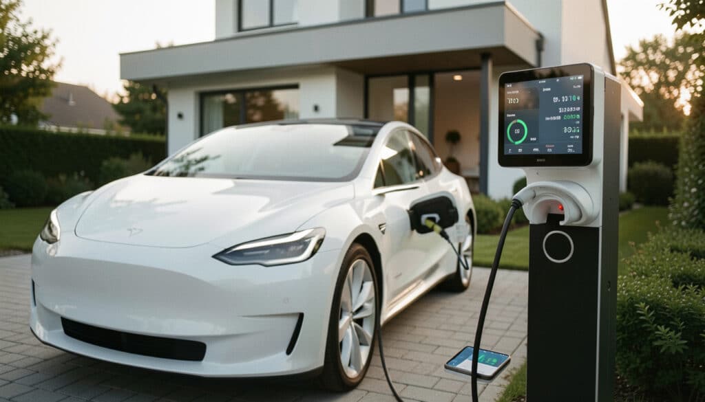 Consommation de recharge d’une voiture électrique