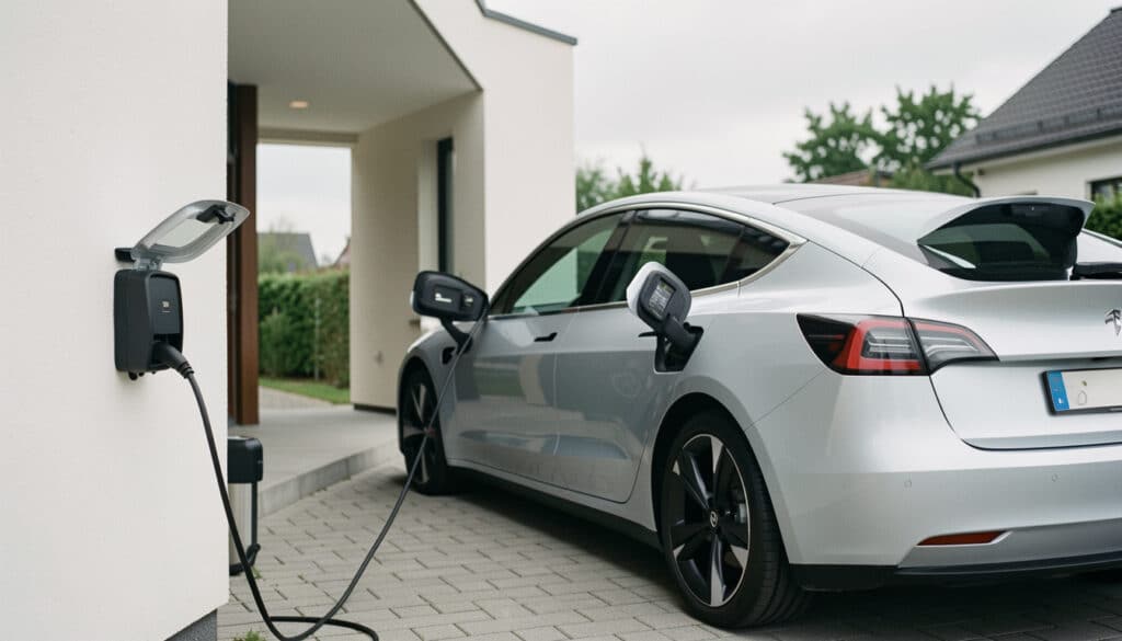 Recharger une voiture électrique sur une prise normale